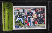 Troy Vincent, Lawyer Milloy, Nate Clements [BAS Beckett Auth Sti…