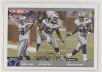 Dat Nguyen, Dexter Coakley, Al Singleton