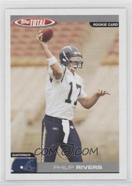 2004 Topps Total - [Base] #331 - Philip Rivers