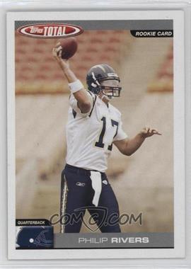 2004 Topps Total - [Base] #331 - Philip Rivers