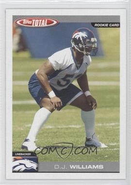 2004 Topps Total - [Base] #353 - D.J. Williams