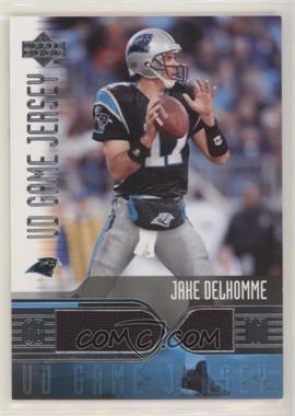 2004 Upper Deck - UD Game Jersey #JD-GJ - Jake Delhomme