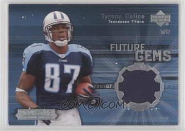 2004 Upper Deck Diamond Collection All-Star Lineup - Future Gems Jerseys #FG-TC - Tyrone Calico [Noted]