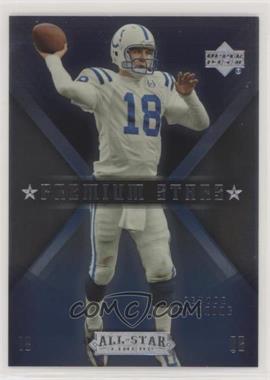 2004 Upper Deck Diamond Collection All-Star Lineup - Premium Stars #PS3 - Peyton Manning