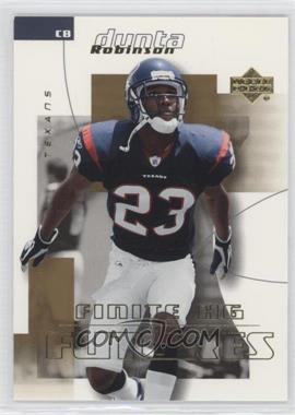 2004 Upper Deck Finite HG - [Base] #161 - Futures - Dunta Robinson /275