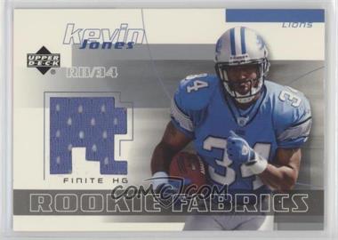 2004 Upper Deck Finite HG - Rookie Fabrics #FFR-KJ - Kevin Jones