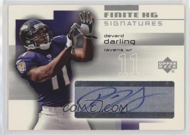 2004 Upper Deck Finite HG - Signatures #FS-DD - Devard Darling