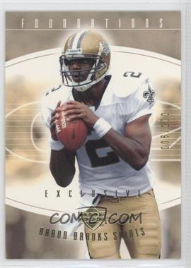 2004 Upper Deck Foundations - [Base] - Exclusive Gold #62 - Aaron Brooks /100