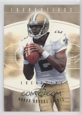 2004 Upper Deck Foundations - [Base] - Exclusive Gold #62 - Aaron Brooks /100