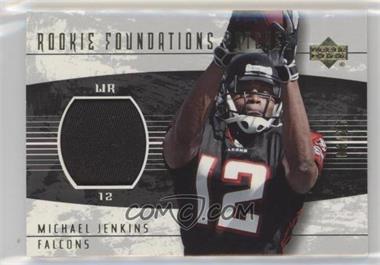 2004 Upper Deck Foundations - [Base] - Patches #254 - Rookie Foundations Jersey - Michael Jenkins /25