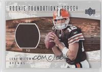 Rookie Foundations Jersey - Luke McCown #/1,299