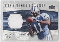 Rookie Foundations Jersey - Roy Williams #/1,299