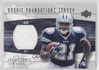 Rookie Foundations Jersey - Julius Jones #/1,299