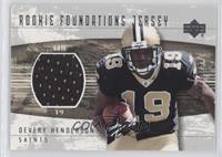 Rookie Foundations Jersey - Devery Henderson #/1,299