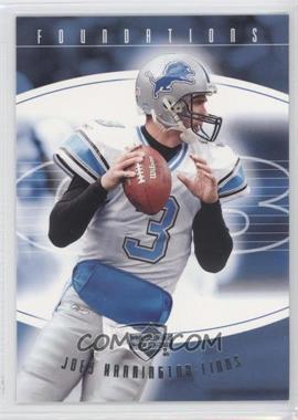 2004 Upper Deck Foundations - [Base] #31 - Joey Harrington