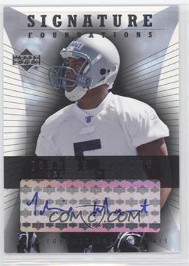 2004 Upper Deck Foundations - Signature Foundations #SF-JO - Johnnie Morant