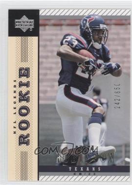 2004 Upper Deck NFL Legends - [Base] #121 - Dunta Robinson /650