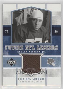 2004 Upper Deck NFL Legends - Future NFL Legends - Throwbacks #FLT-KW - Kellen Winslow Jr.