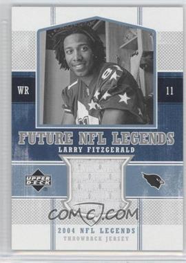 2004 Upper Deck NFL Legends - Future NFL Legends - Throwbacks #FLT-LF - Larry Fitzgerald