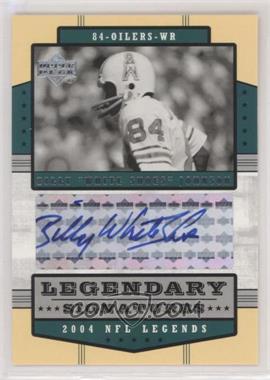 2004 Upper Deck NFL Legends - Legendary Signatures #LS-BY - Billy "White Shoes" Johnson