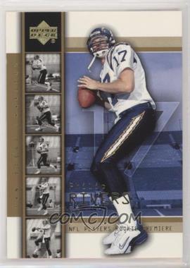 2004 Upper Deck NFL Players Rookie Premiere - [Base] - Gold #3 - Philip Rivers
