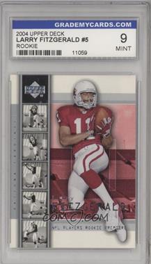 2004 Upper Deck NFL Players Rookie Premiere - [Base] #5 - Larry Fitzgerald [Encased]