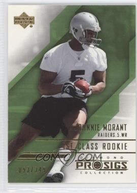 2004 Upper Deck Pro Sigs - [Base] - Gold #136 - 1st Class Rookie - Johnnie Morant /349