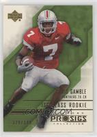 1st Class Rookie - Chris Gamble #/349