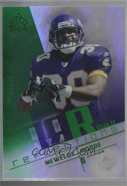 2004 Upper Deck Reflections - [Base] - Green #127 - Mewelde Moore /50 [Noted]