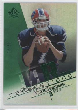 2004 Upper Deck Reflections - [Base] - Green #185 - J.P. Losman /50