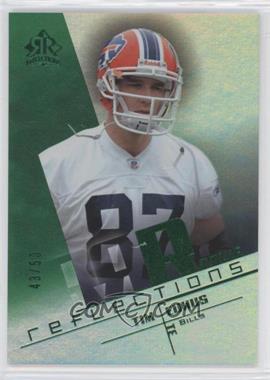 2004 Upper Deck Reflections - [Base] - Green #283 - Tim Euhus /50