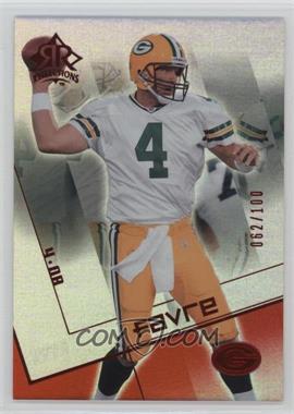 2004 Upper Deck Reflections - [Base] - Red #36 - Brett Favre /100