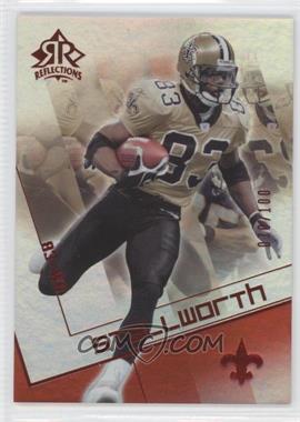 2004 Upper Deck Reflections - [Base] - Red #61 - Donte Stallworth /100