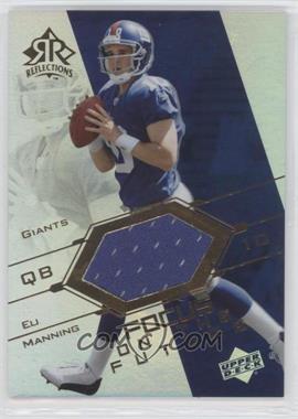 2004 Upper Deck Reflections - Focus on the Future Jerseys - Gold #FO-EM - Eli Manning
