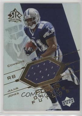 2004 Upper Deck Reflections - Focus on the Future Jerseys - Gold #FO-JJ - Julius Jones