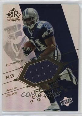 2004 Upper Deck Reflections - Focus on the Future Jerseys - Gold #FO-JJ - Julius Jones