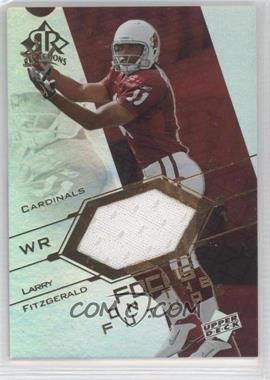 2004 Upper Deck Reflections - Focus on the Future Jerseys - Gold #FO-LF - Larry Fitzgerald