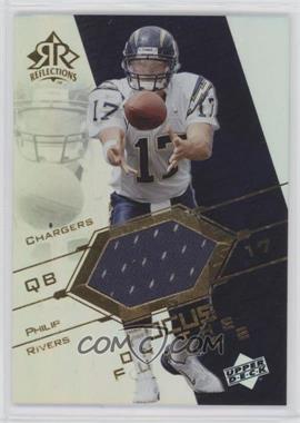 2004 Upper Deck Reflections - Focus on the Future Jerseys - Gold #FO-PR.2 - Philip Rivers [Good to VG‑EX]