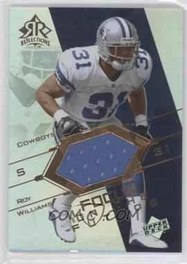 2004 Upper Deck Reflections - Focus on the Future Jerseys - Gold #FO-RW - Roy Williams