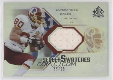 2004 Upper Deck Reflections - Select Swatches #SS-LC - Laveranues Coles /99