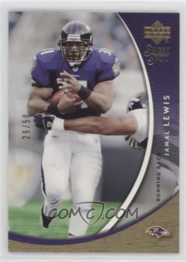 2004 Upper Deck Sweet Spot - [Base] - Gold #7 - Jamal Lewis /50