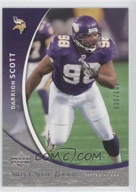 2004 Upper Deck Sweet Spot - [Base] - Silver #117 - Darrion Scott /100