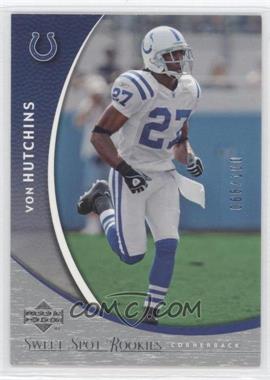 2004 Upper Deck Sweet Spot - [Base] - Silver #156 - Von Hutchins /100