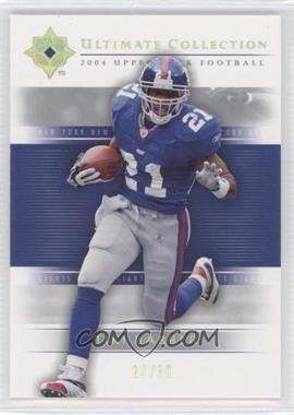 2004 Upper Deck Ultimate Collection - [Base] - Gold Rainbow #43 - Tiki Barber /30