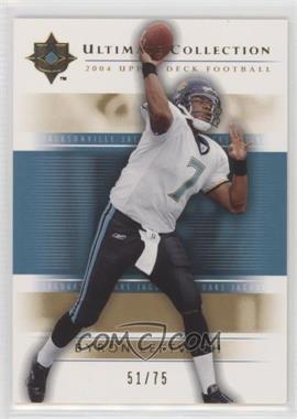 2004 Upper Deck Ultimate Collection - [Base] - Gold #29 - Byron Leftwich /75
