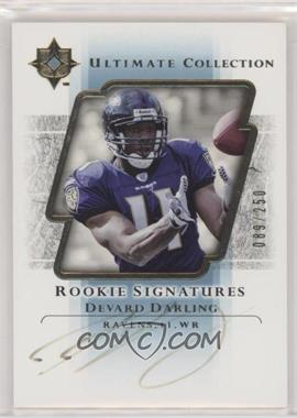 2004 Upper Deck Ultimate Collection - [Base] #105 - Rookie Signatures - Devard Darling /250