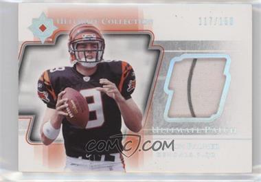 2004 Upper Deck Ultimate Collection - Ultimate Jerseys - Patch #UP-CA - Carson Palmer /150