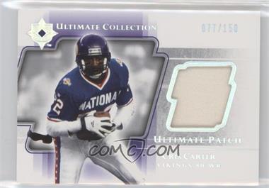 2004 Upper Deck Ultimate Collection - Ultimate Jerseys - Patch #UP-CC - Cris Carter /150 [Noted]