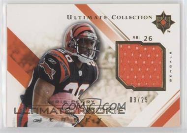 2004 Upper Deck Ultimate Collection - Ultimate Rookie Jerseys - Gold #URJ-CP - Chris Perry /25