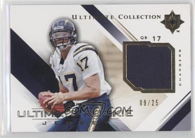 2004 Upper Deck Ultimate Collection - Ultimate Rookie Jerseys - Gold #URJ-PR - Philip Rivers /25